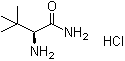 structure of CAS# 75158-12-2, (2S)-2-氨基-3,3-二甲基丁酰胺盐酸盐