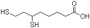 structure of CAS# 7516-48-5, (+/-)-二氢硫辛酸