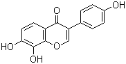 7,8-Dihydroxy-3-(4-hydroxyphenyl)chromen-4-one molecular structure (CAS 75187-63-2)