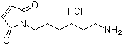 structure of CAS# 75238-09-4, N-(6-Aminohexyl)maleimide hydrochloride