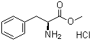 structure of CAS# 7524-50-7, Methyl L-phenylalaninate hydrochloride