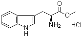 structure of CAS# 7524-52-9, Methyl L-tryptophanate hydrochloride