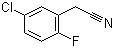 structure of CAS# 75279-54-8, 5-氯-2-氟苯乙腈