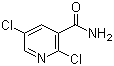 structure of CAS# 75291-86-0, 2,5-Dichloronicotinamide