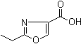 structure of CAS# 75395-42-5, 2-乙基-4-恶唑甲酸