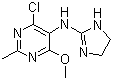 structure of CAS# 75438-57-2, 莫索尼啶