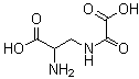 structure of CAS# 7554-90-7, 3-[(Carboxycarbonyl)amino]-alanine