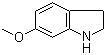 structure of CAS# 7556-47-0, 6-Methoxy-2,3-dihydro-1H-indole