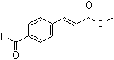 structure of CAS# 7560-50-1, Methyl 4-formylcinnamate