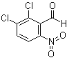 structure of CAS# 75618-41-6, 2,3-Dichloro-6-nitrobenzaldehyde