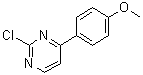 CAS 登录号：75634-04-7, 2-氯-4-(4-甲氧基苯基)嘧啶