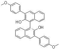CAS # 756491-51-7, (1R)-3,3'-Bis(4-methoxyphenyl)[1,1'-binaphthalene]-2,2'-diol