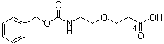 structure of CAS# 756526-00-8, 5,8,11,14-四氧杂-2-氮杂十七烷二酸 1-苄酯