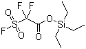 structure of CAS# 757203-27-3, 2,2-Difluoro-2-(fluorosulfonyl)acetic acid triethylsilyl ester