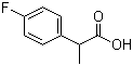 structure of CAS# 75908-73-5, 2-(4-氟苯基)丙酸