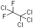 structure of CAS# 76-11-9, 1,1,1,2-四氯-2,2-二氟乙烷