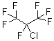 2-Chloroheptafluoropropane molecular structure (CAS 76-18-6)