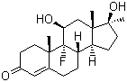 Fluoxymesterone molecular structure (CAS 76-43-7)