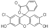 2',7'-Dichlorofluorescein molecular structure (CAS 76-54-0)