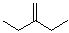 structure of CAS# 760-21-4, 3-Methylenepentane