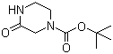 CAS # 76003-29-7, 1-Boc-3-oxopiperazine, 4-N-Boc-2-oxo-piperazine, tert-Butyl 3-oxopiperazine-1-carboxylate, 3-Oxopiperazine-1-carboxylic acid tert-butyl ester