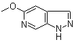 structure of CAS# 76006-07-0, 5-Methoxy-1H-pyrazolo[3,4-c]pyridine