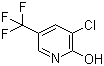 structure of CAS# 76041-71-9, 3-氯-2-羟基-5-(三氟甲基)吡啶