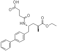 CAS # 761373-05-1, (alphaS,gammaR)-gamma-[(3-Carboxy-1-oxopropyl)amino]-alpha-methyl-[1,1'-biphenyl]-4-pentanoic acid 4-ethyl ester