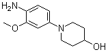 CAS # 761440-87-3, 1-[4-Amino-3-(methyloxy)phenyl]-4-piperidinol, 1-(4-Amino-3-methoxyphenyl)piperidin-4-ol