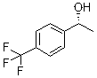 (+)-(R)-1-[4-(三氟甲基)苯基]乙醇分子结构 (CAS 76155-79-8)