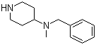 CAS # 76167-62-9, 4-(N-Methyl-N-benzylamino)piperidine, N-Methyl-N-(phenylmethyl)-4-piperidinamine