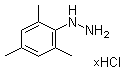 structure of CAS# 76195-82-9, 2,4,6-三甲基苯基肼盐酸盐