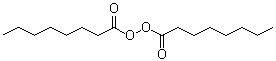 CAS # 762-16-3, Bis(1-oxooctyl) peroxide, Caprylyl peroxide, Di-n-octanoyl peroxide, Dicaprylyl peroxide, Dioctanoyl peroxide, Perkadox SE 8, Peroyl O