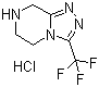 structure of CAS# 762240-92-6, 3-(三氟甲基)-5,6,7,8-四氢-[1,2,4]三唑并[4,3-a]吡嗪盐酸盐