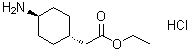 structure of CAS# 76308-26-4, 反式-4-氨基环己烷乙酸乙酯盐酸盐