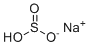 Sodium bisulfite molecular structure (CAS 7631-90-5)