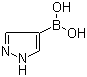 structure of CAS# 763120-58-7, 1H-吡唑-4-硼酸