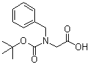 CAS # 76315-01-0, N-Benzyl-N-tert-butoxycarbonylglycine, tert-Butyl N-(2-hydroxy-2-oxoethyl)-N-(phenylmethyl)carbamate
