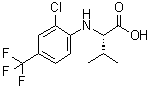 CAS 登录号：76338-73-3, N-[2-氯-4-(三氟甲基)苯基]缬氨酸