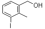 structure of CAS# 76350-89-5, 3-Iodo-2-methylbenzyl alcohol