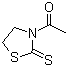 CAS # 76397-53-0, 3-Acetyl-1,3-thiazolidine-2-thione, 3-Acetyl-2-thiazolidinethione, 1-(2-Thioxo-3-thiazolidinyl)ethanone
