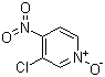 structure of CAS# 76439-45-7, 3-氯-4-硝基吡啶 1-氧化物