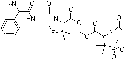 structure of CAS# 76497-13-7, Sultamicillin