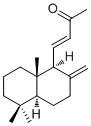15,16-Dinor-8(17),11-labdadien-13-one molecular structure (CAS 76497-69-3)
