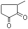 3-Methyl-1,2-cyclopentanedione molecular structure (CAS 765-70-8)
