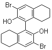 CAS # 765278-73-7, (S)-3,3'-Dibromo-5,5',6,6',7,7',8,8'-octahydro-1,1'-binaphthalene-2,2'-diol