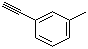 CAS # 766-82-5, 3-Ethynyltoluene, 3-Methylphenylacetylene, 3'-Methylphenylacetylene, 1-Ethynyl-3-methyl-benzene