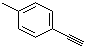 CAS # 766-97-2, 4-Ethynyltoluene, p-Tolyacetylene, p-Methylphenylacetylene, 1-Ethynyl-4-methylbenzene