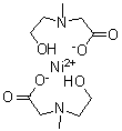 CAS 登录号：76625-10-0, N-(2-羟基乙基)-N-甲基甘氨酸镍络合物
