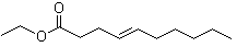 structure of CAS# 76649-16-6, 反式-4-癸烯酸乙酯